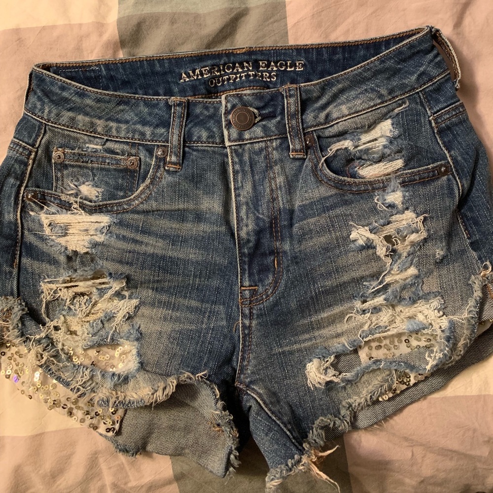 Blue Jean shorts